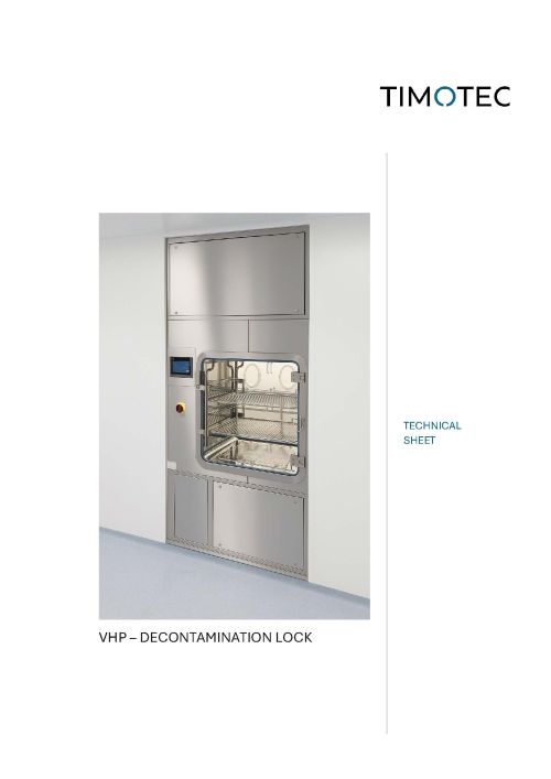 Technical Sheet - VHP Decontamination Pass-Through
